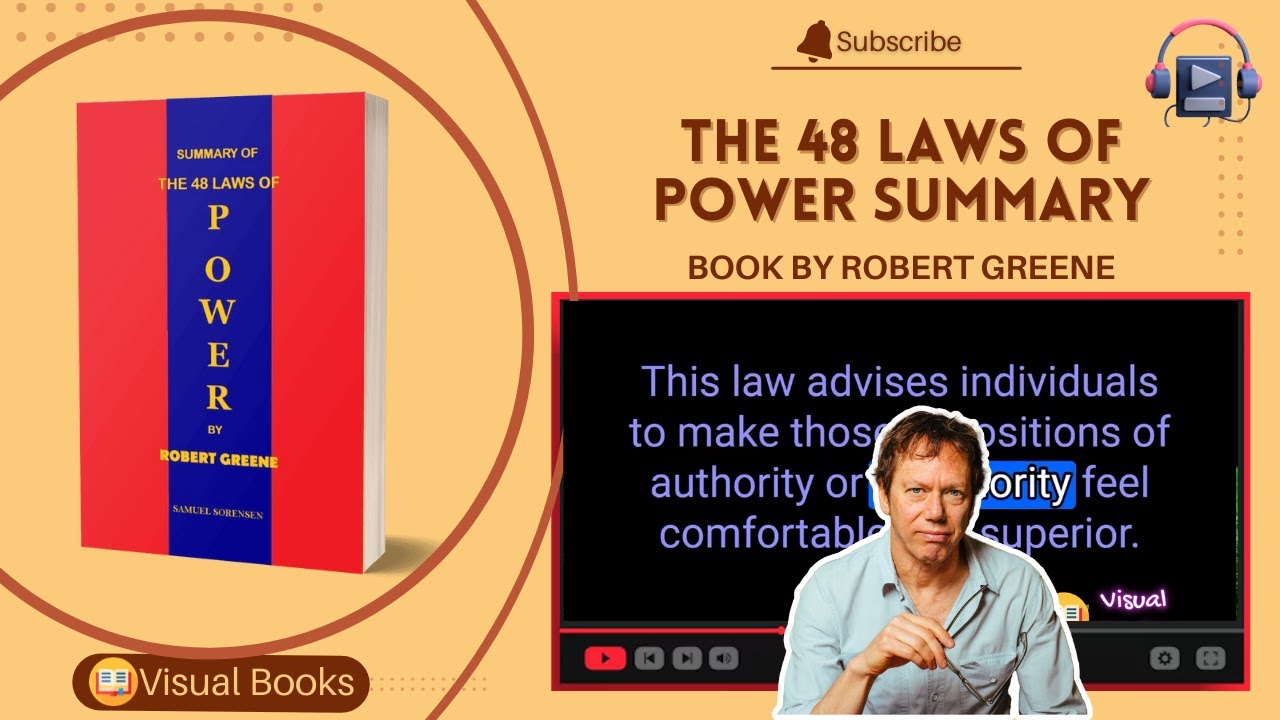 The 48 Laws of Power ¦ Summary ¦ Book by Robert Greene ¦ Visual books