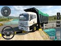🔥 Ashok Leyland AVTR Tipper Truck Mod 😱 | Extreme Speed Breaker Challenge 🛣️ | Bus Simulator India!