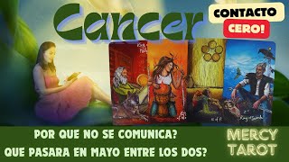 📲Cancer♋️SE COMUNICARÁ CONMIGO EN MAYO?🧐POR QUÉ NO ME HABLA?🗣️ Contacto 0️⃣ #cancer #hoy #amor