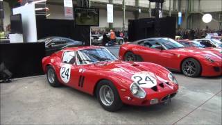 Ferrari 250 gto and 599 in tour auto 2012