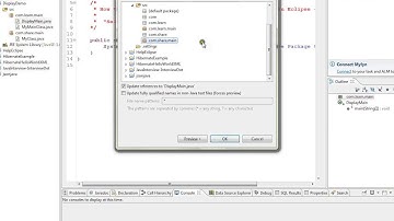 ECLIPSE HOW TO  MOVE A CLASS FROM ONE PACKAGE TO OTHER PACKAGE DEMO