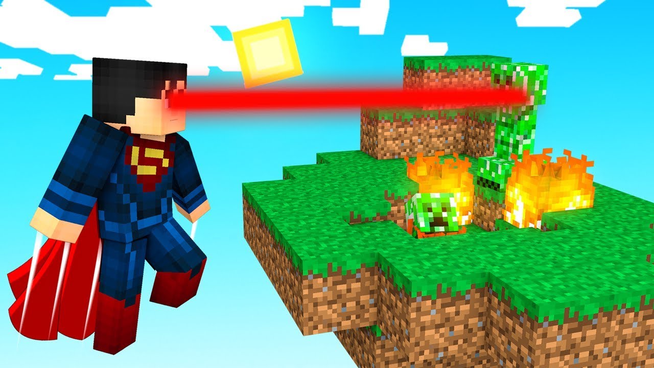 PLAYING as SUPERMAN in Minecraft (Crazy Craft)