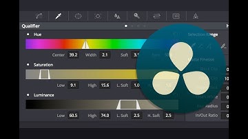 How to use HSL qualifier in Da Vinci Resolve 16