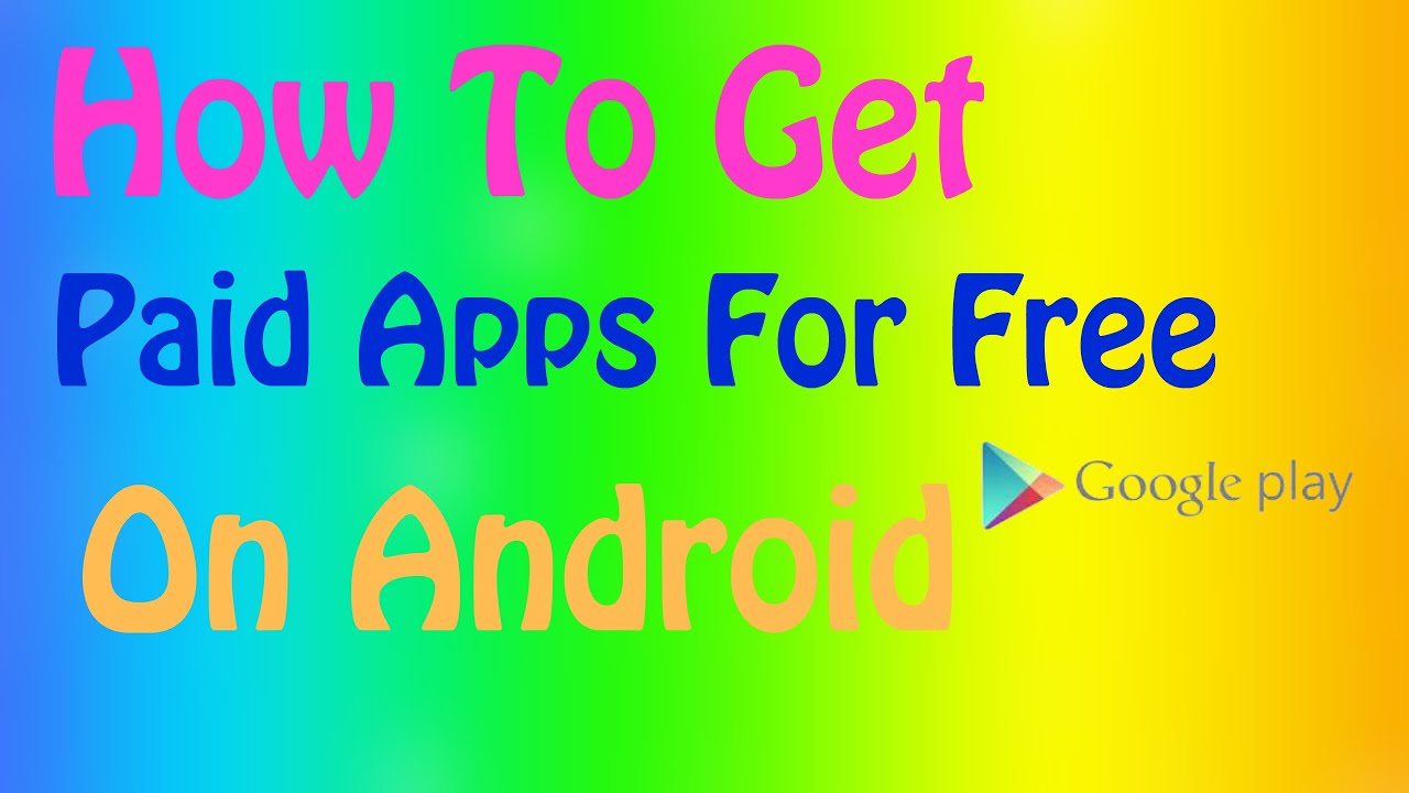 How to get FREE apps for android NO ROOT - YouTube