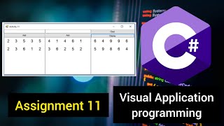 Assignment 11 | Arrays   | Visual Application programming | Imesh LK