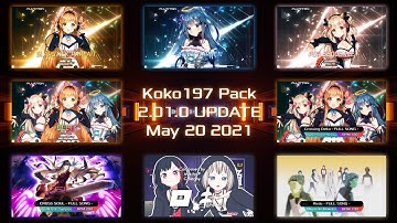 [UPDATE] Koko197 Pack(V2.01.0) Final Song List{최종 곡 리스트}