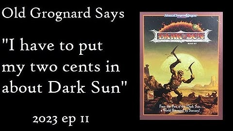 D&D Dark Sun: what I think about WotC not revisiting the setting