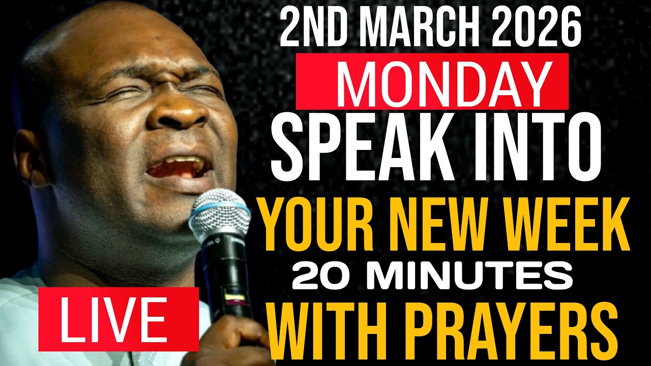 MONDAY 2ND MARCH 2026 SPEAK INTO EARLY MORNING PRAYER | SPIRITUAL ...