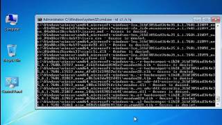 Destroying windows 7