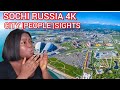 SOCHI RUSSIA 4K CITY| PEOPLE |SIGHT REACTION