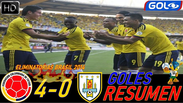 Colombia vs Uruguay 4-0 Resumen Completo | Eliminatorias Sudamericanas GOL CARACOL