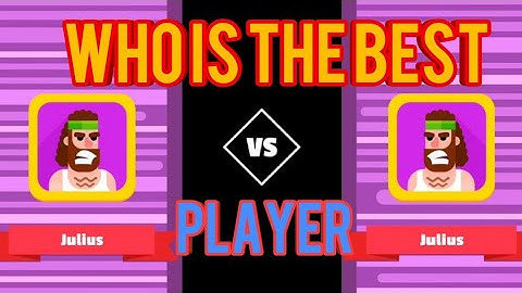 Bowmasters best player _ Julius vs Julius - Unlocked all VIP players