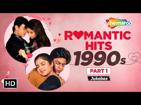 Bollywood 90's Romantic Songs | Vol.1 | Hindi Love Songs(HD) | 90's Hits Video Jukebox