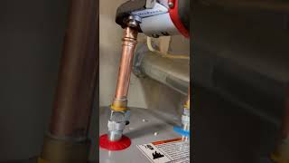 REPLACED 40 GALLON  ELECTRIC WATER HEATER using the PROPRESS RP 241
