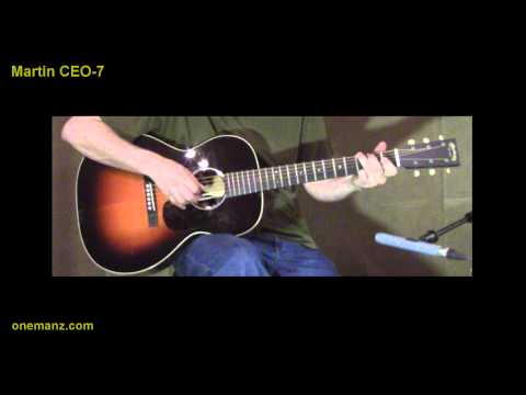 Martin CEO 7 video review - One Man's Guitar HD 1080p