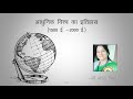 Modern World History - Renaissance (पुनर्जागरण) For B.A. Part-III & M.A. Previous