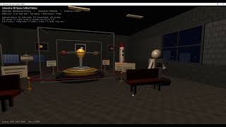 Interactive 3D Space Artifact Gallery | C++ OpenGL FreeGLUT Project | Southeast University