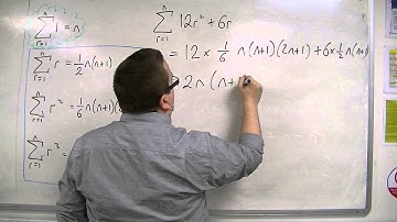 AQA Further Pure 1 (FP1) 8.04d Series: Factorise 12r^2 + 6r