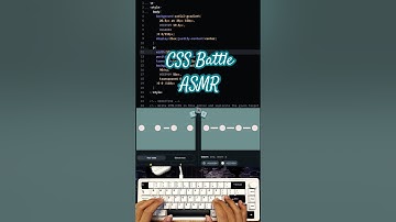 ASMR CSS-Battle December 9th 2025 #programming #cssbattle #asmr #shorts