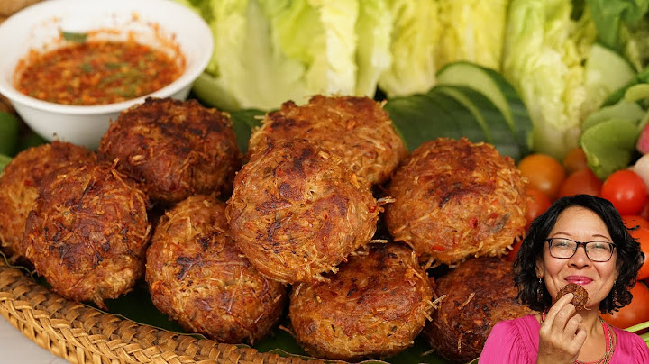 Boulettes thaïes à la viande et aux vermicelles - Etonnants, les vermicelles dans les boulettes !