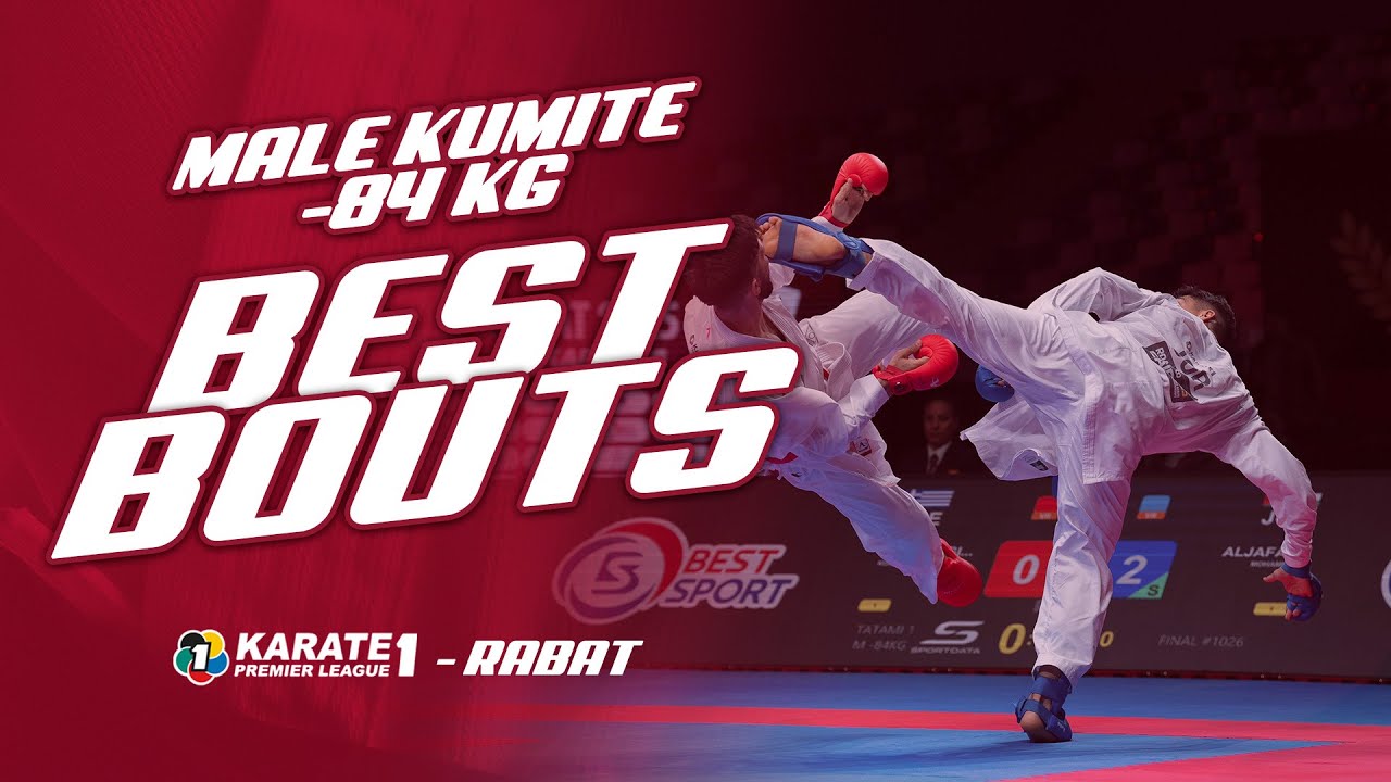 Best Bouts of Karate1Rabat: MALE KUMITE -84KG | WORLD KARATE FEDERATION