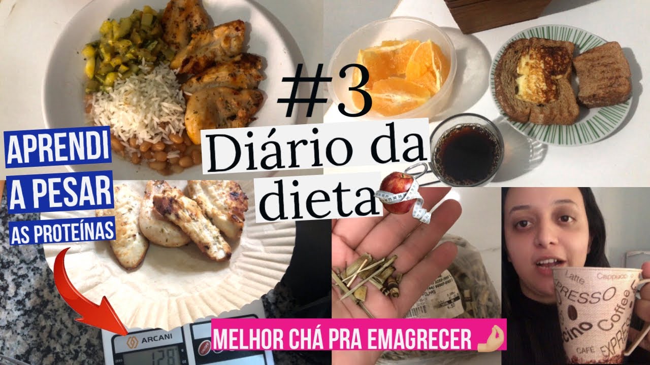 Diario da dieta #003 | reeducação alimentar peso inicial + de 100kg 😬