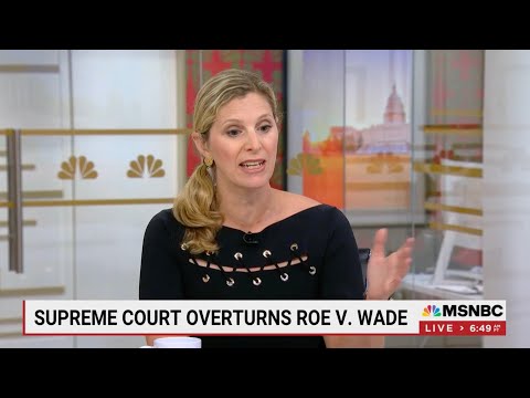 Supreme Court Overturns Roe v. Wade - Lauren on Morning Joe June 27