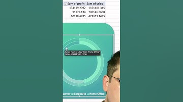 How to make the infamous double donut chart in #Excel - this tutorial shows how build it and how to