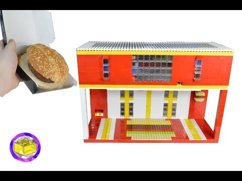 LEGO Fast Food Hamburger Maker