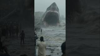 50-Foot Megalodon ATTACKS Mumbai Beach—Caught on Camera!