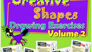 Creative Shapes Drawing Exercises Volume 2 Create Art with ME