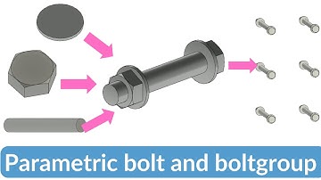 Revit family masterclass |  Parametric nut, bolt and boltgroup