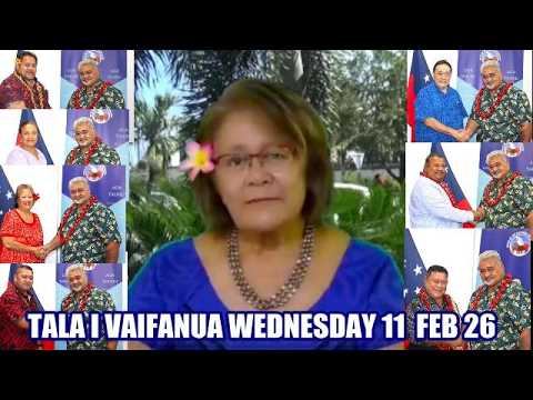 WED 11 FEB TALA I VAIFANUA Leilua Ame Tanielu Samoa Entertainment Tv 
