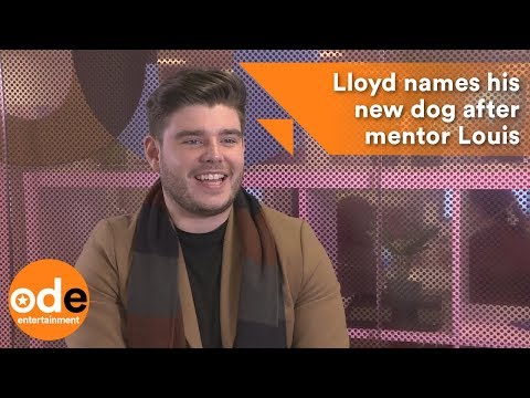 X Factor: Lloyd Macey names new dog after mentor Louis Walsh