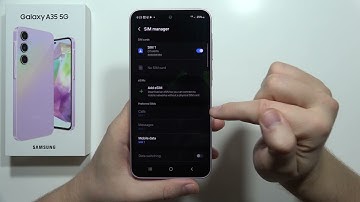How to Set Preferred SIM for Calls on Samsung Galaxy A35 5G - SIM Phone Calls