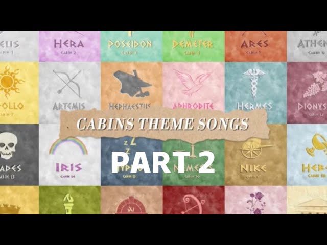Cabins theme songs part 1 - Percy Jackson #percyjackson 