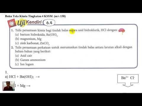 T4b6 Uji Kendiri 6 4 Sifat Sifat Kimia Asid Dan Alkali Youtube