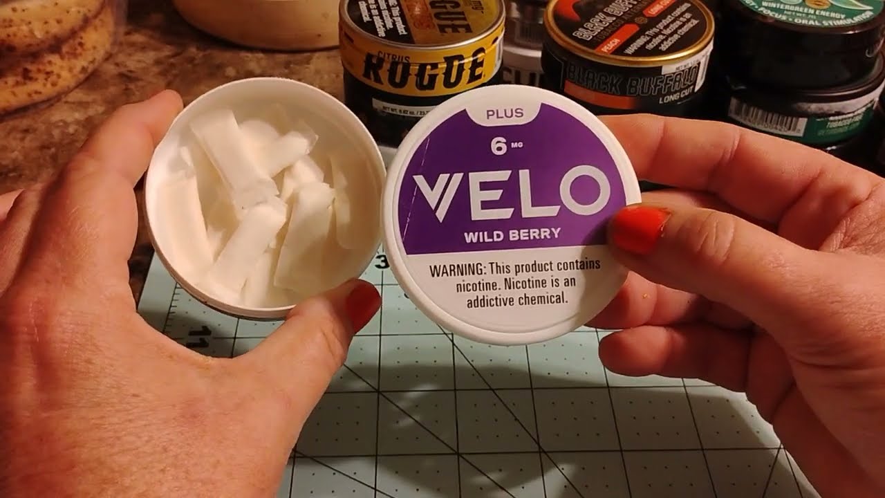 VELO PLUS 6 MG Wild Berry Nicotine Pouch Review
