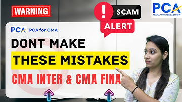 Instructions for CMA Inter & CMA Final Students | Don