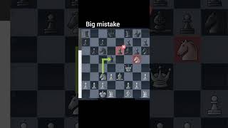 Big mistake #chessmistake #chessmistakes