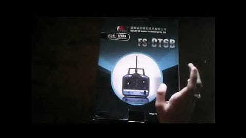 Flysky fs-ct6b transmitter and reciever unboxing