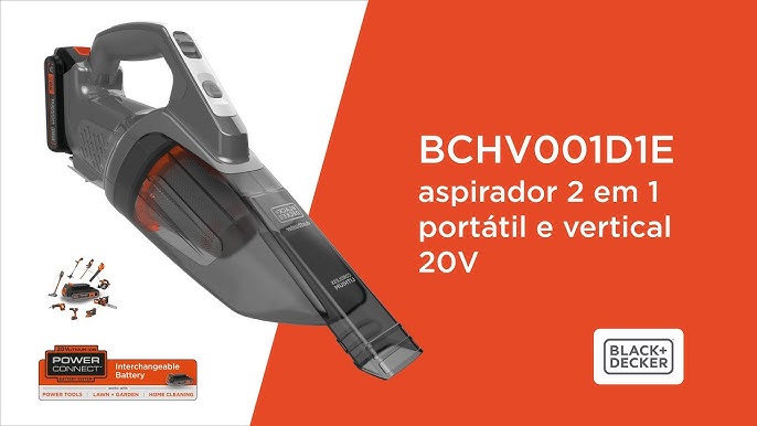 Black+decker 20V MAX* PowerConnect Dustbuster Cordless Handheld Vacuum (BCHV001C1)