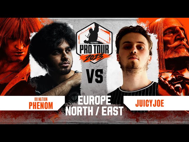 Phenom (Ken) vs. JuicyJoe (JP) - Top 8 - Capcom Pro Tour Europe North/East 2023
