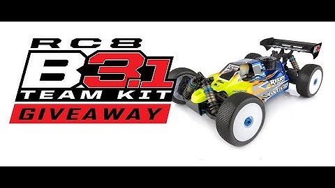 CLOSED** GIVEAWAY! Team Associated RC8B3.1 Kit + ProTek Engine, Servos & Novarossi Pipe