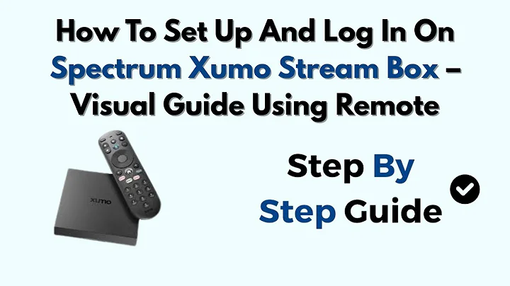 How To Set Up And Log In On Spectrum Xumo Stream Box – Visual Guide Using Remote