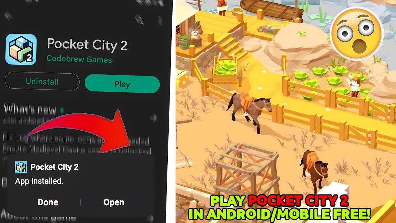Can We Play Pocket City 2 Free In Mobile? 🔥 Get Experience Like Pocket