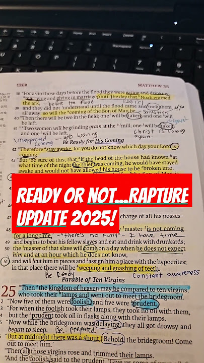 SEPTEMBER RAPTURE PROPHECY UPDATE!! . Ready or Not. #rapture #prophecy