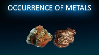 Occurrence of metals || 3D animated video || Class 10th || Metals and Non Metals || @visuallearningenglish