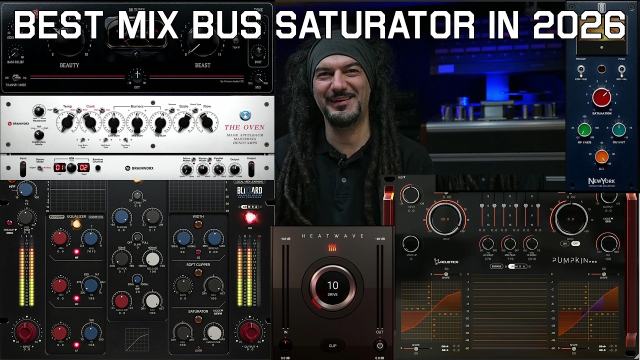 6 Mix Bus Saturators BLIND TEST – Which One Actually Wins in 2026? | The Sierra Sessions