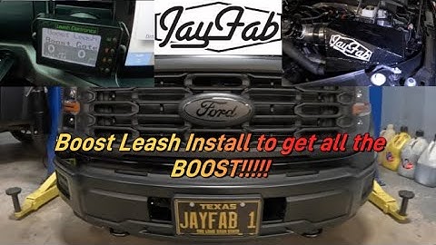 Boost Leash install on JayFab Performance